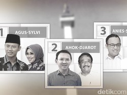 Cagub-Cawagub DKI Jakarta Siap Pamer Gagasan di Debat Nanti Malam