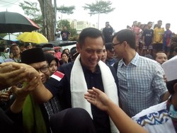Sehari Setelah Debat, Agus Yudhoyono Blusukan ke Petamburan