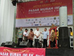 Ada Pasar Murah di SCBD, Cabai Rawit Merah Rp 75.000/Kg