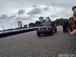 Kapolri Hadiri Peringatan HUT ke-36 Satpam di Silang Monas