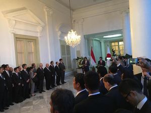 Terima Kunjungan Shinzo Abe, Ini yang Disampaikan Jokowi