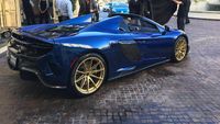 McLaren 675T Gunakan Pelek Emas