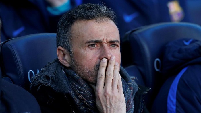 Enrique Puas dengan Penampilan Barca