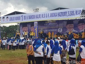 700 Personel Polisi Amankan Kampanye Rapat Umum Wahidin-Andika