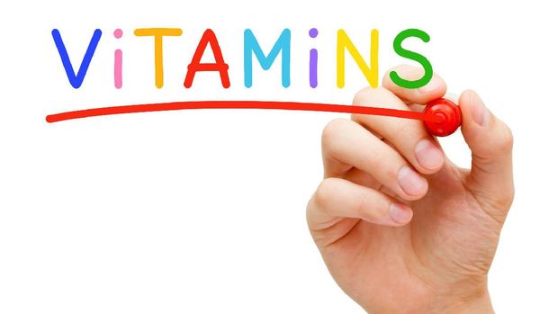 Ilustrasi suplemen vitamin A untuk mata anak