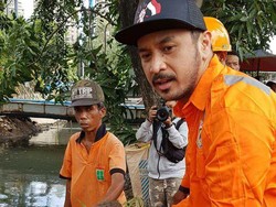 Giring Nidji Beraksi Jadi Pasukan Oranye Jakarta