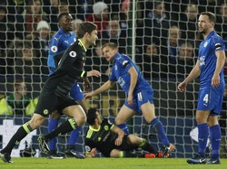 Chelsea Ungguli Leicester 1-0 Saat Half Time