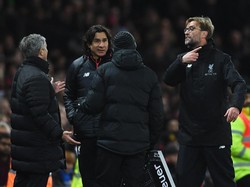 Tentang Adu Mulut Mourinho-Klopp di Pinggir Lapangan