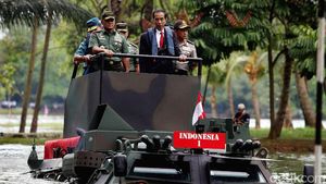 Presiden Jokowi Jajal Naik Anoa