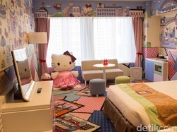 Kawaii! Keio Plaza Hotel Tokyo Punya Kamar Hello Kitty yang Lucu