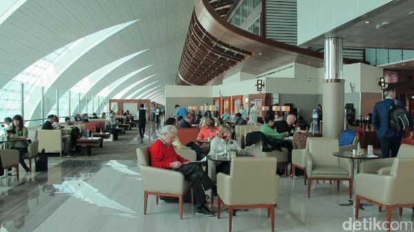 Potret Lounge Kelas Bisnis Emirates di Dubai