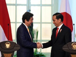 Jokowi dan Shinzo Abe Singgung soal Laut China Selatan
