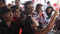 Djarot Kampanye di Kelapa Dua Wetan