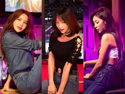 Koreografi Seksi Hani, Luna, dan Solar di Honey Bee