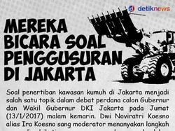 Mereka Bicara soal Penggusuran di Jakarta