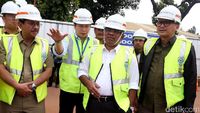 Plt Gubernur DKI Tinjau Pembangunan Velodrome Rawamangun