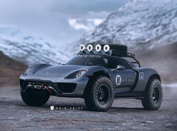 Porsche 918 Spyder Bergaya Off-Road