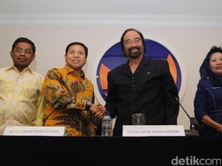 Bertemu, Novanto dan Paloh Sepakat Kompak di Pemerintah dan DPR