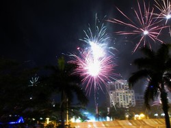 Mengenang Meriahnya Perayaan Tahun Baru 2017 di Medan