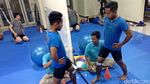 Andik Jalani Terapi Ligamen