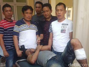 Polda Sumsel Tembak Bandit Spesialis Bongkar Rumah