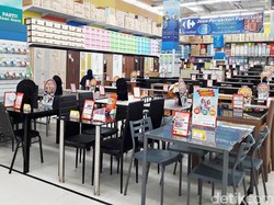Promo Aneka Meja Kursi Makan di Transmart dan Carrefour
