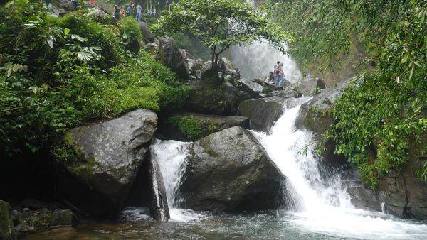 Air Terjun & Jembatan Gantung Fotogenik di Bogor