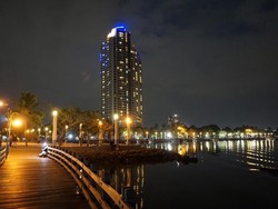 Sudut-Sudut Pantai Ancol yang Sepi