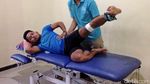 Andik Jalani Terapi Ligamen