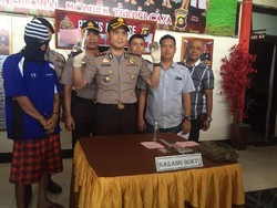 Pengedar Sabu di OKI Tertangkap Bawa Senpi Rakitan