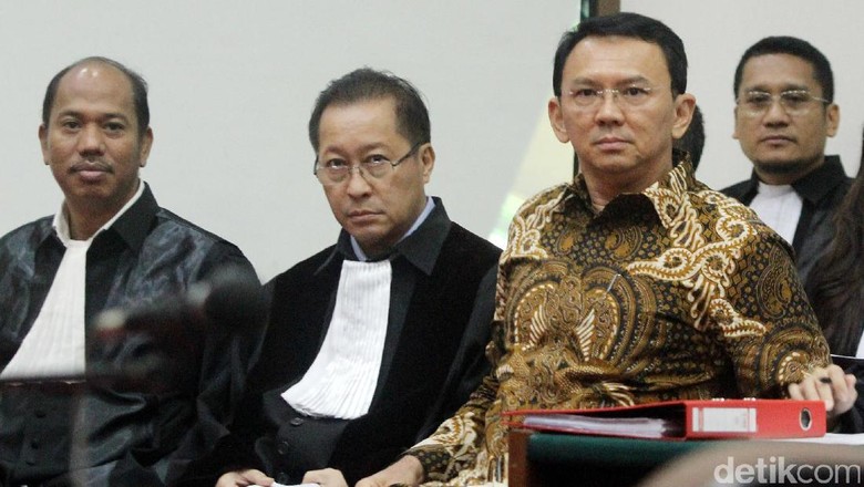 Sidang ke-8 Ahok, 4 Orang Saksi Termasuk Ketua MUI akan Diperiksa