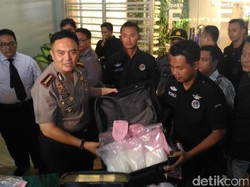 Sabu 4,96 Kg dan 7.186 Butir Ekstasi Disita di Apartemen Surabaya