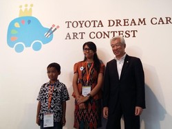 Dari Imajinasi Jadi Ide Mobil Impian Masa Depan dalam Ajang Toyota Dream Car Art Contest 2017