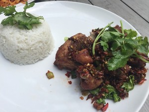 spanduk ayam untuk goreng Makan Bantu Ini Perut Pangkas Lemak Kacang Hari Tiap di