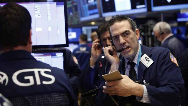 Bunga The Fed Naik, Wall Street Melesat Bunga The Fed Naik, Wall Street Melesat