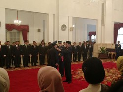 Jadi KSAU, Hadi Tjahjanto Naik Pangkat Jadi Marsekal