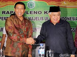 Menko Polhukam Wiranto Temui MUI