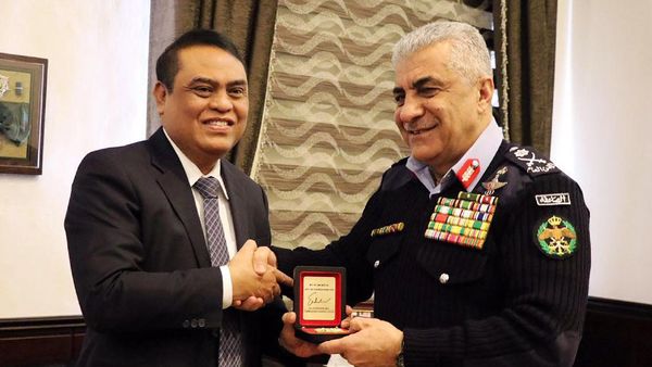 Indonesia dan Yordania Kerjasama Berantas Terorisme