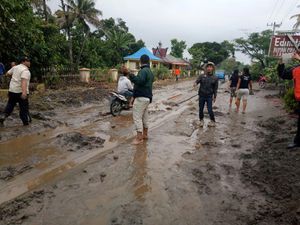 Banjir Lahar Dingin Terjadi di Karo Sumut