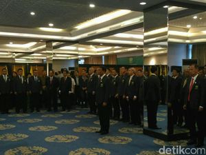 PP PBSI Kabinet Wiranto Resmi Dilantik KONI Pusat di Senayan