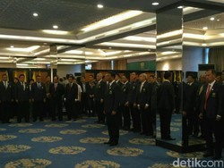 PP PBSI Kabinet Wiranto Resmi Dilantik KONI Pusat di Senayan