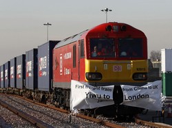 Kereta dari China Itu Akhirnya Tiba di London Setelah 18 Hari