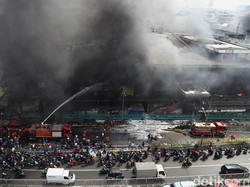 Kebakaran Pasar Senen, Pemkot Jakpus Siapkan Penampungan Pedagang