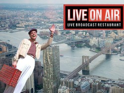 Live on Air, Restoran Pertama di Dunia Berkonsep Live Streaming