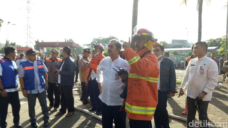 Kebakaran Pasar Senen, Wali Kota: Petugas Terus Upayakan Pemadaman Kebakaran Pasar Senen, Wali Kota: Petugas Terus Upayakan Pemadaman