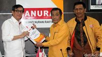 Hanura Serahkan Susunan Kepengurusan ke Menkum HAM