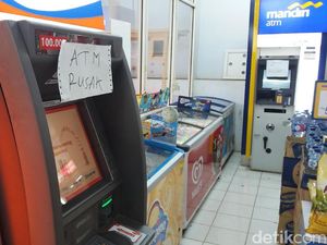 Rusak CCTV, Perampok Kuras 2 ATM di Indomaret di Sukabumi