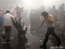 Kebakaran di Pasar Senen, Pedagang Ini Mengaku Rugi Rp 5 Miliar