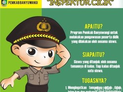 Inspektur Cilik Inovasi Baru Banyuwangi Awasi Siswa SD
