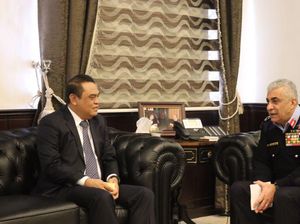 Wakapolri Bahas Terorisme dengan Kepolisian Jordania di Amman